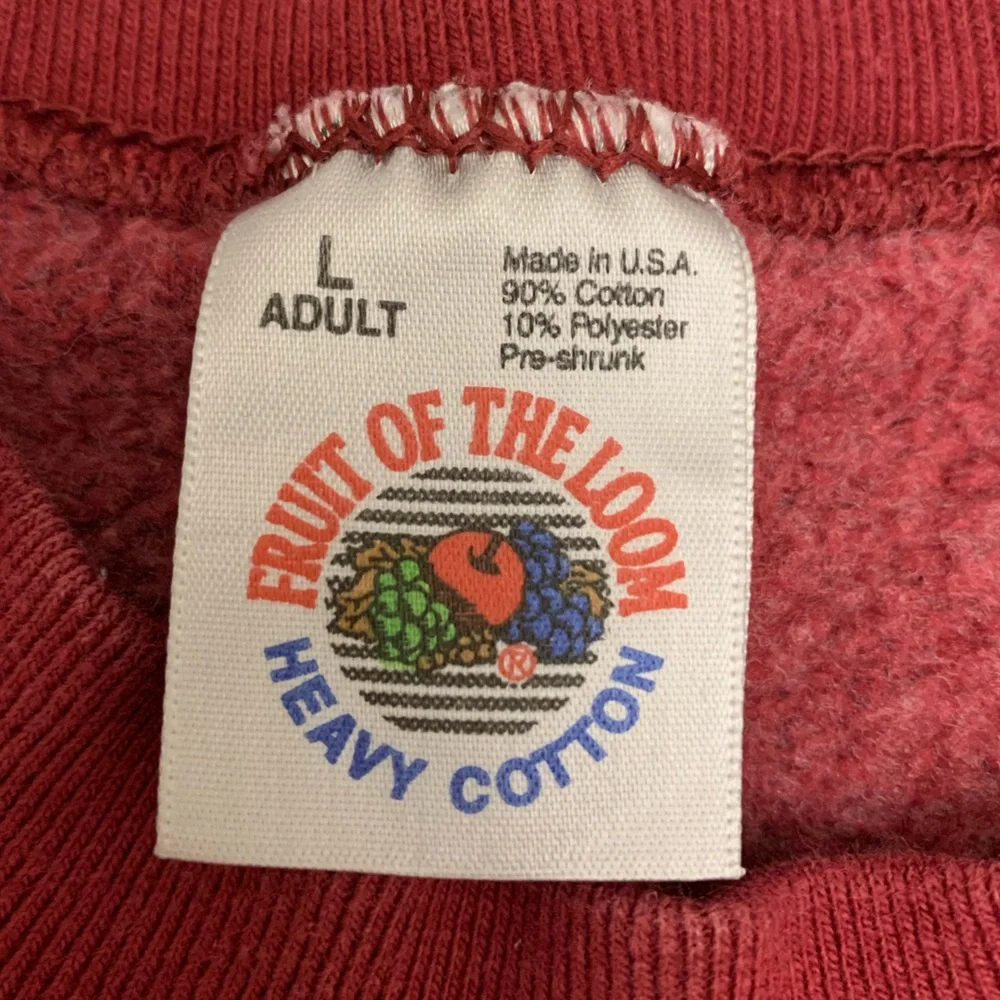 Vintage 90s Colorado Elk Crew Neck‎ Sweatshirt Size L Fruit Of The Loom